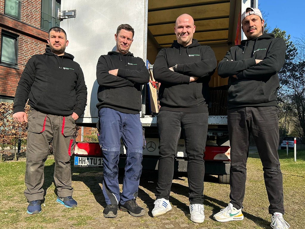 Teamfoto von Thore Schild Umzüge